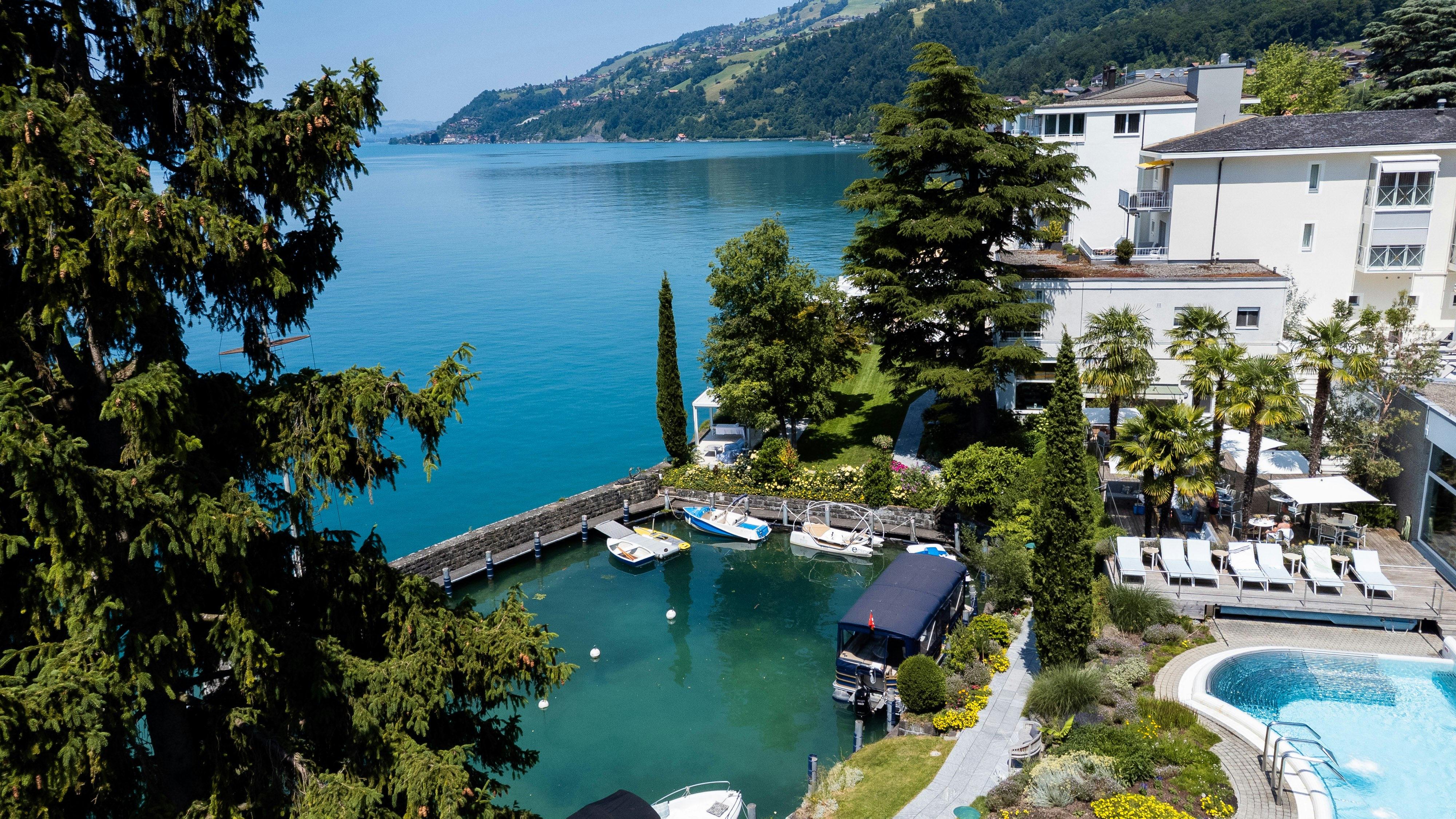 Hotel BEATUS BEATUS Hafen ud Anlegesteg