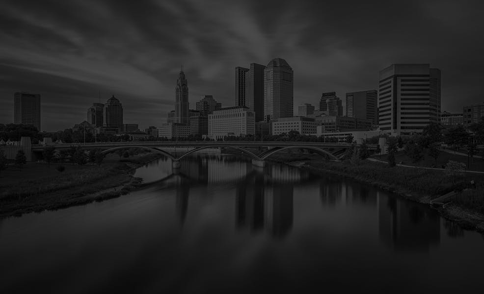 Columbus skyline background photo