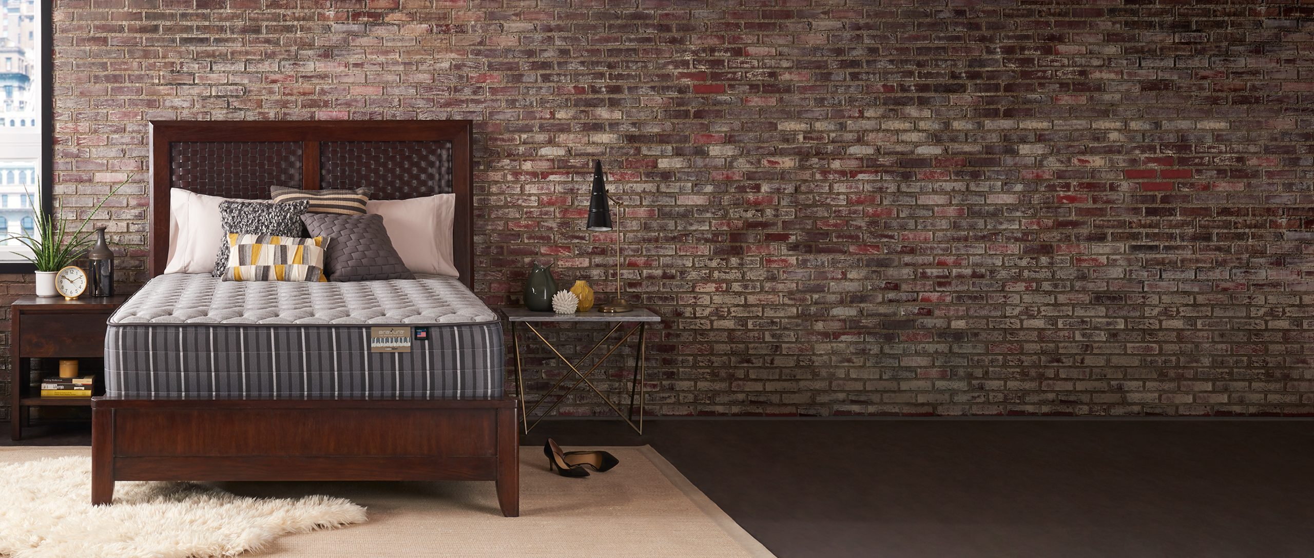 Bravura Mattress in a bedroom setting