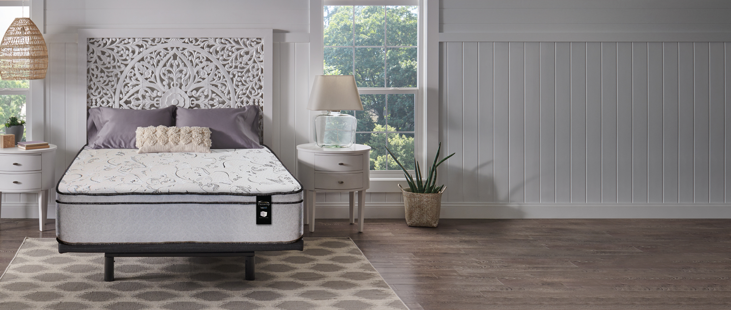 Therawrap Mattress in a bedroom setting