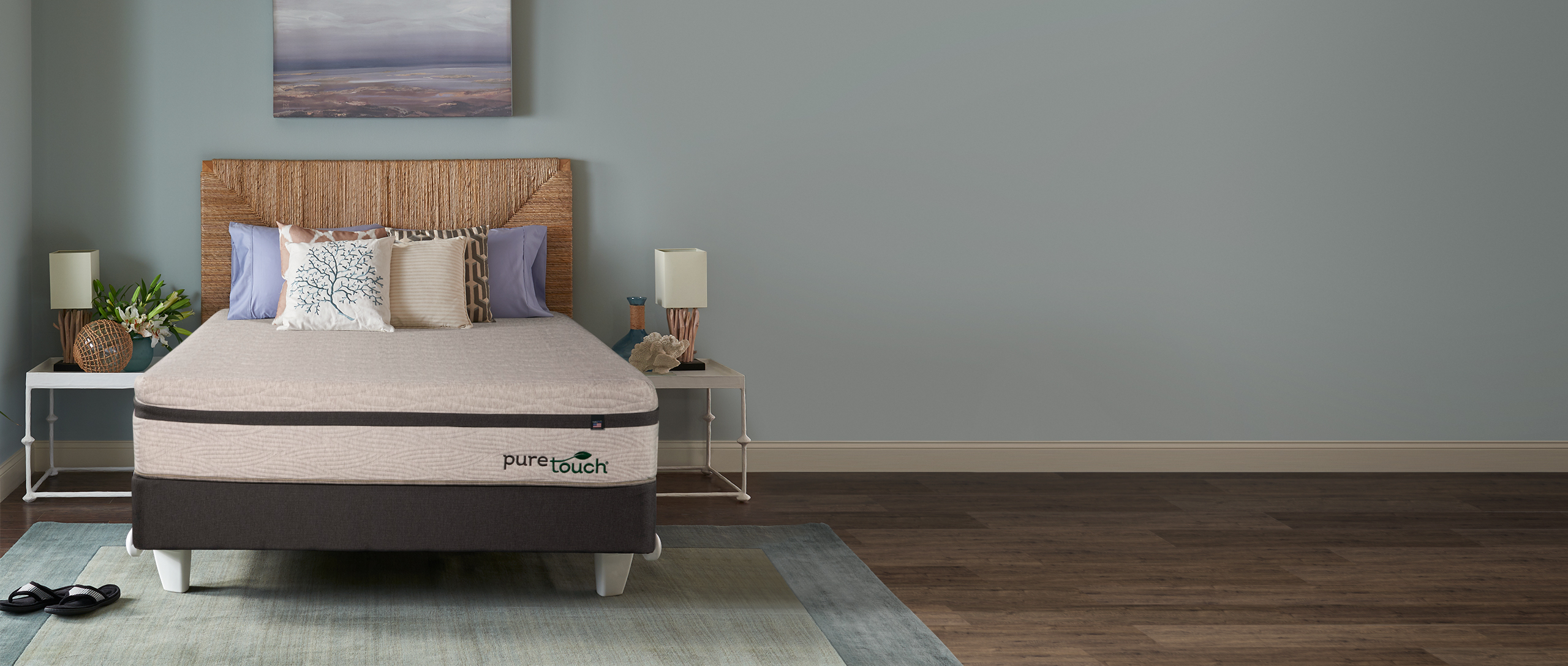 Bravura PureTouch Mattress in a bedroom setting