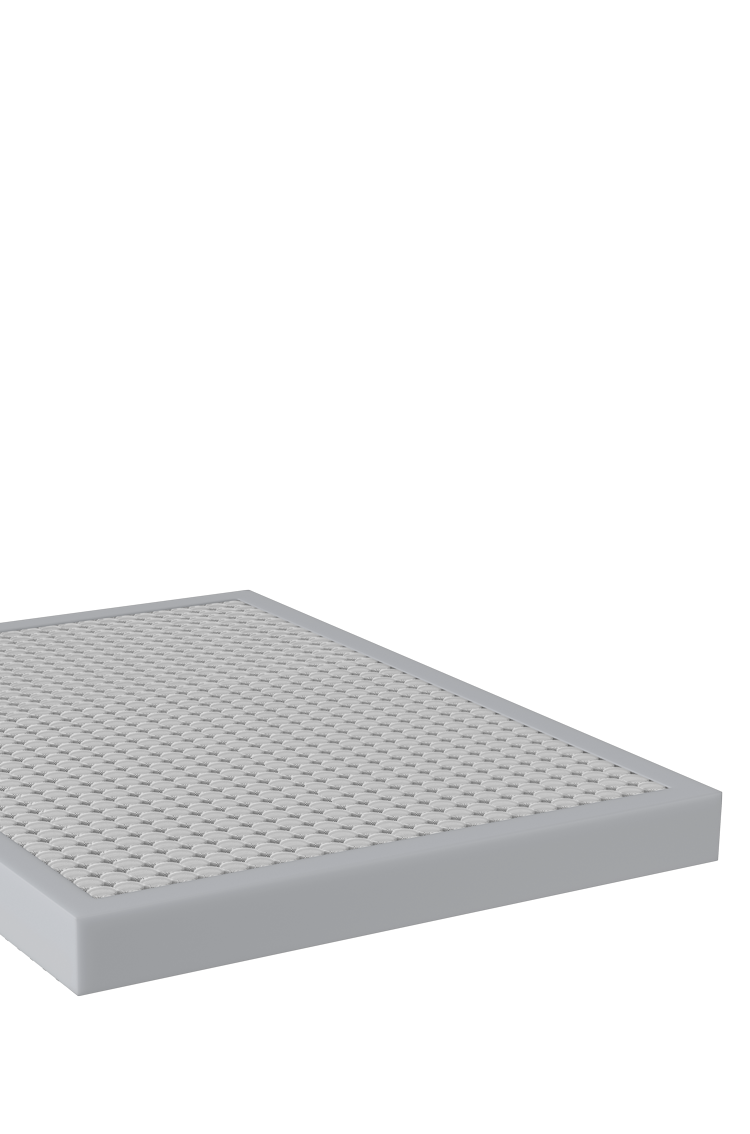 Foam-Encased Bolsa Nested Wrapped Coil