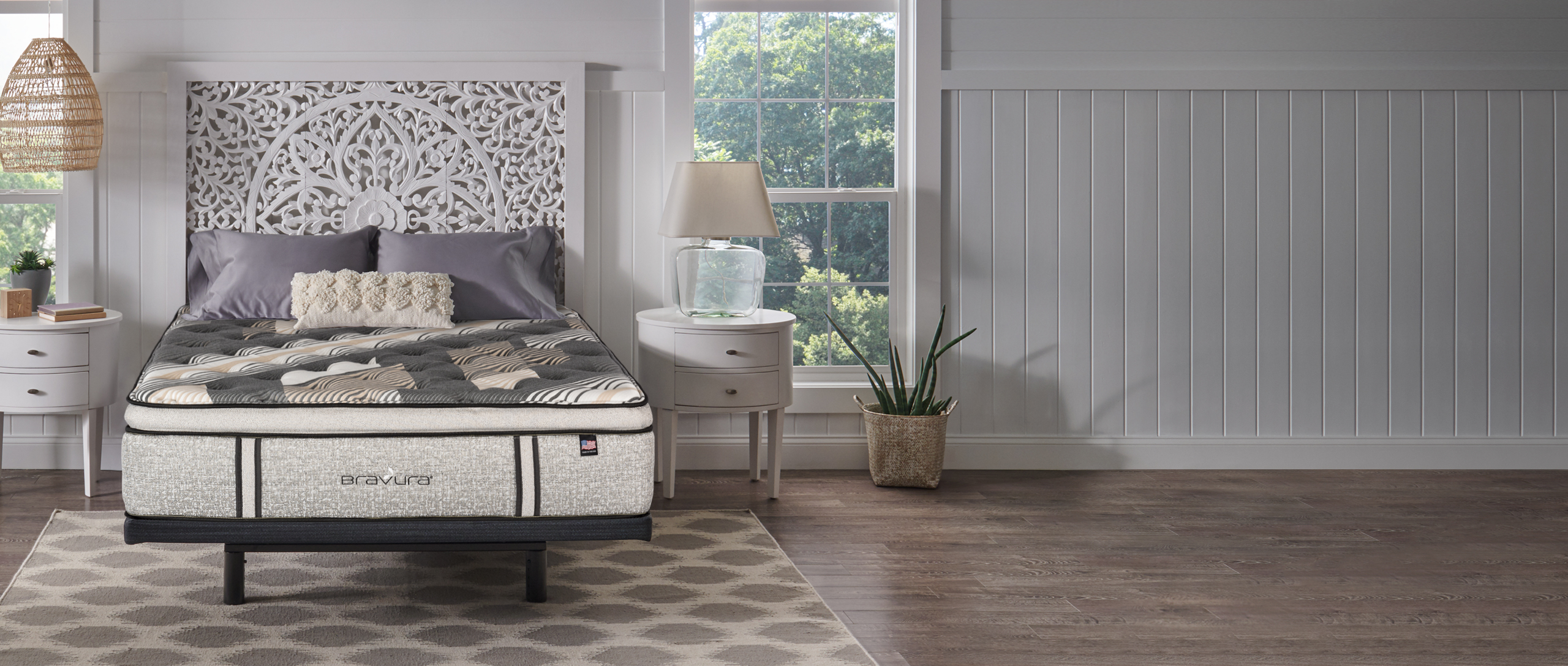 Bravura 2.0 Mattress in a bedroom setting