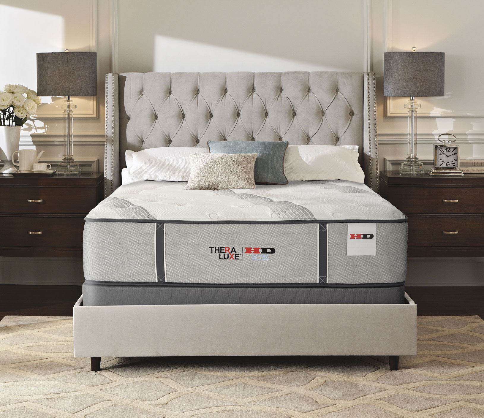 image of one of our TheraLuxe&reg; HD ICE mattresses