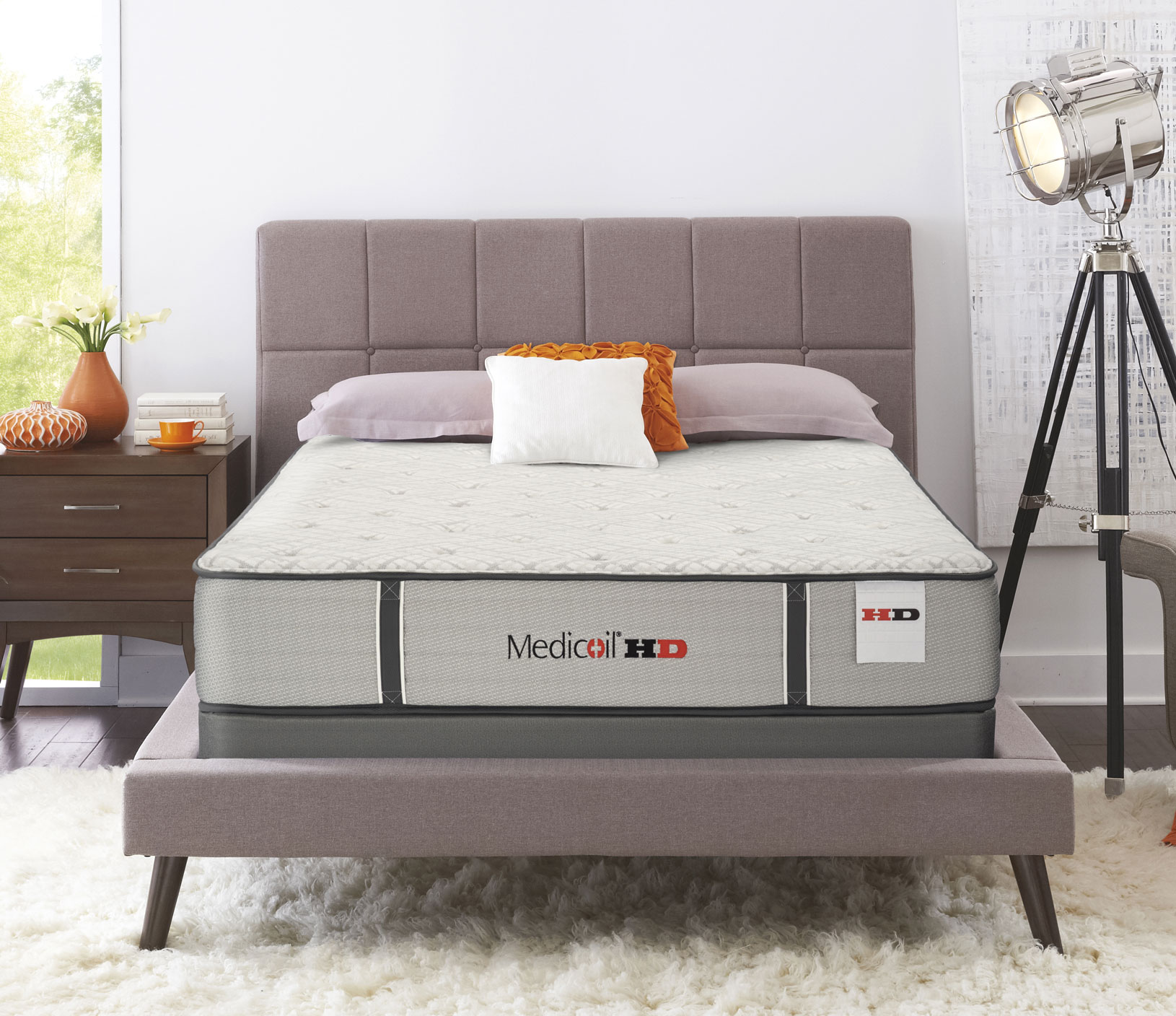 image of one of our Medicoil&reg; HD mattresses