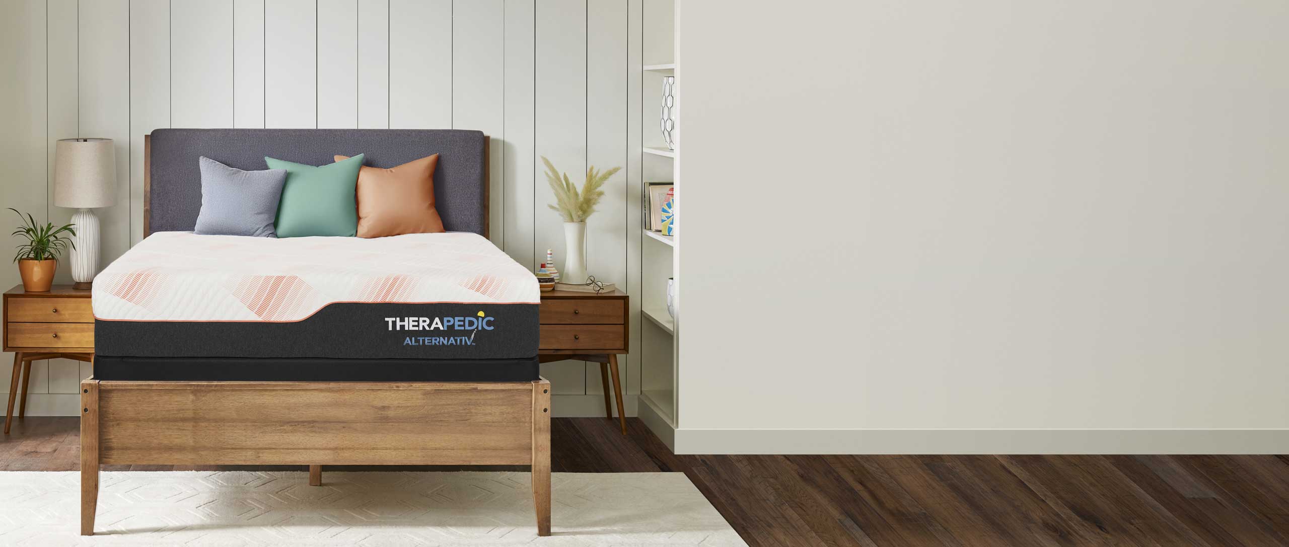 Therapedic Alternativ Mattress in a bedroom setting
