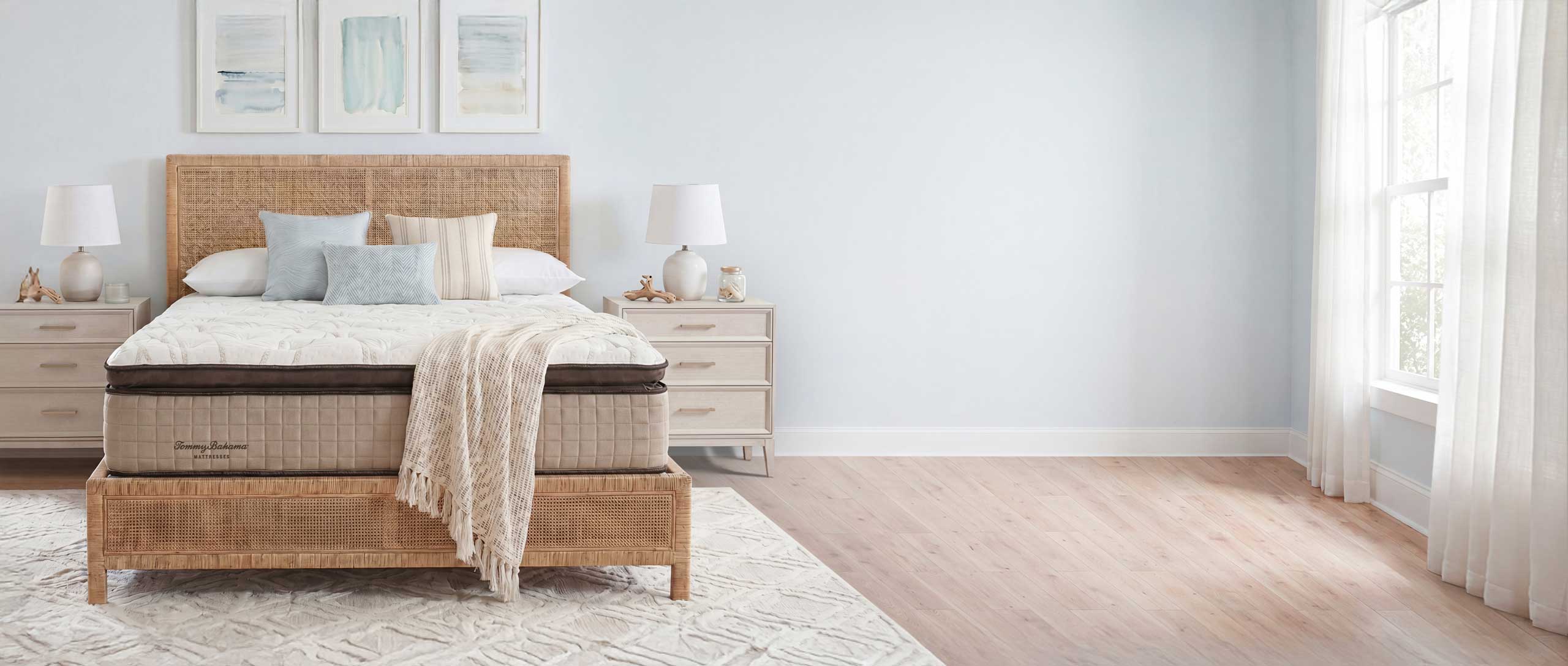 Therapedic Alternativ Mattress in a bedroom setting