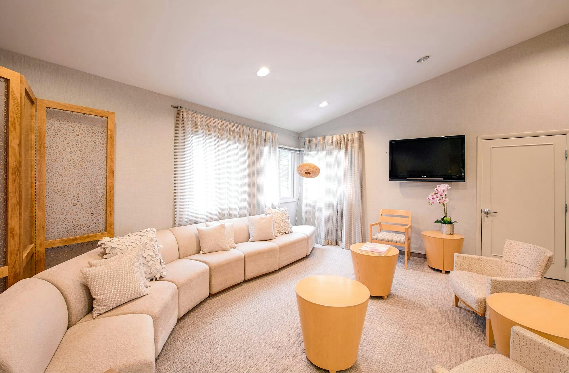 Waiting room area