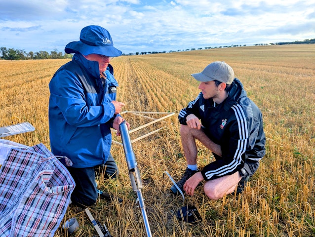 Field team collecting