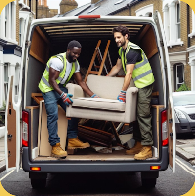 Removal van.