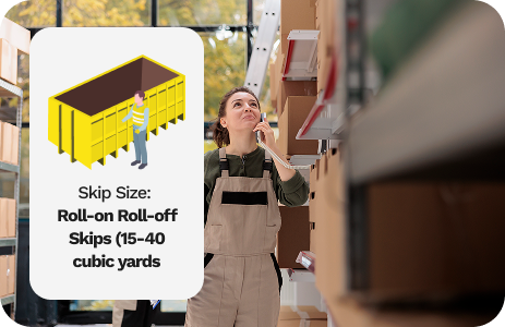 RORO Skip Sizes - Easy Booking Roll On Roll Off Skips