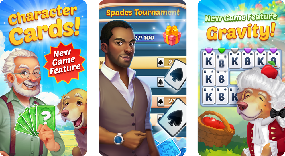 Screenshots Solitaire Home Story