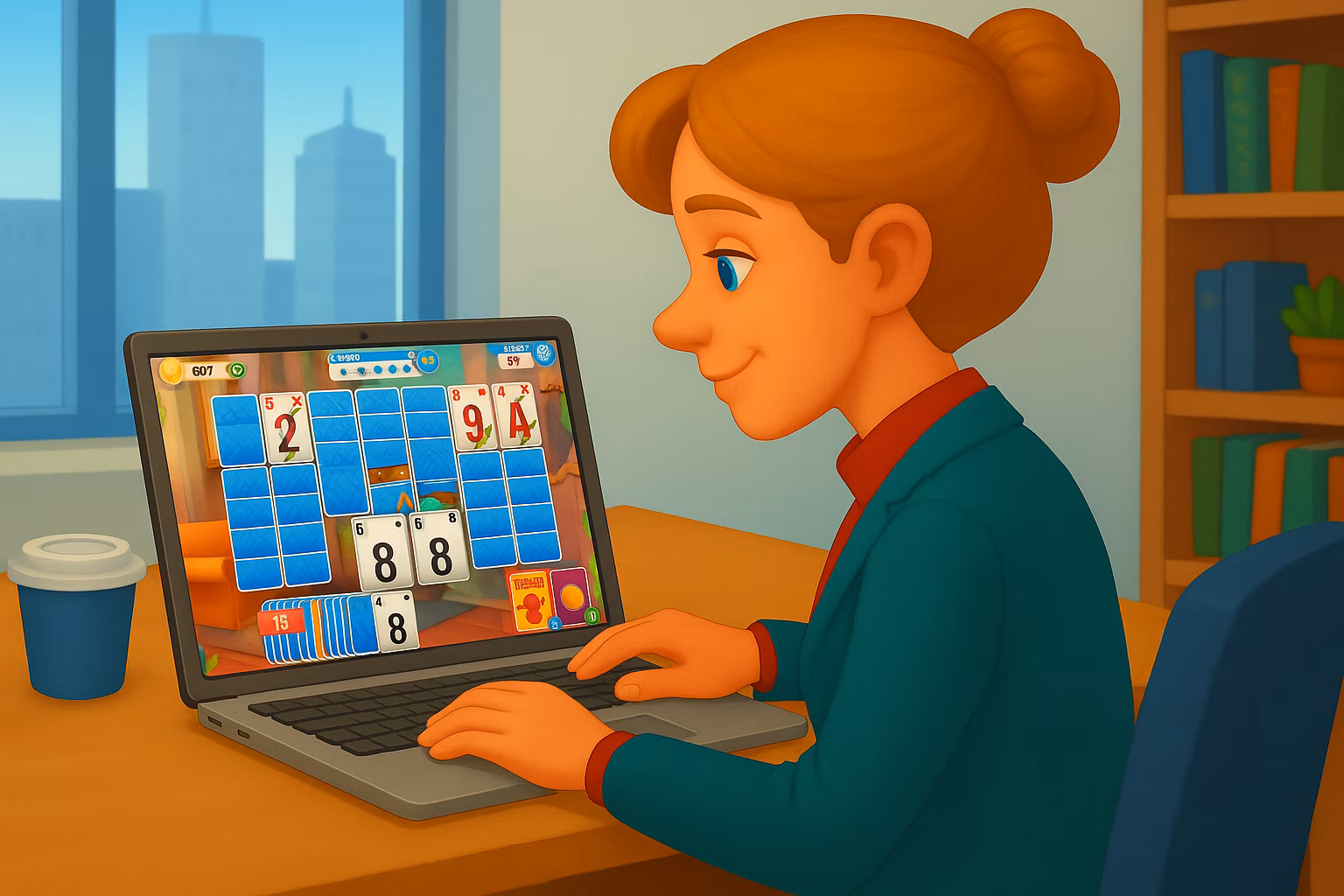 computer games to play at work