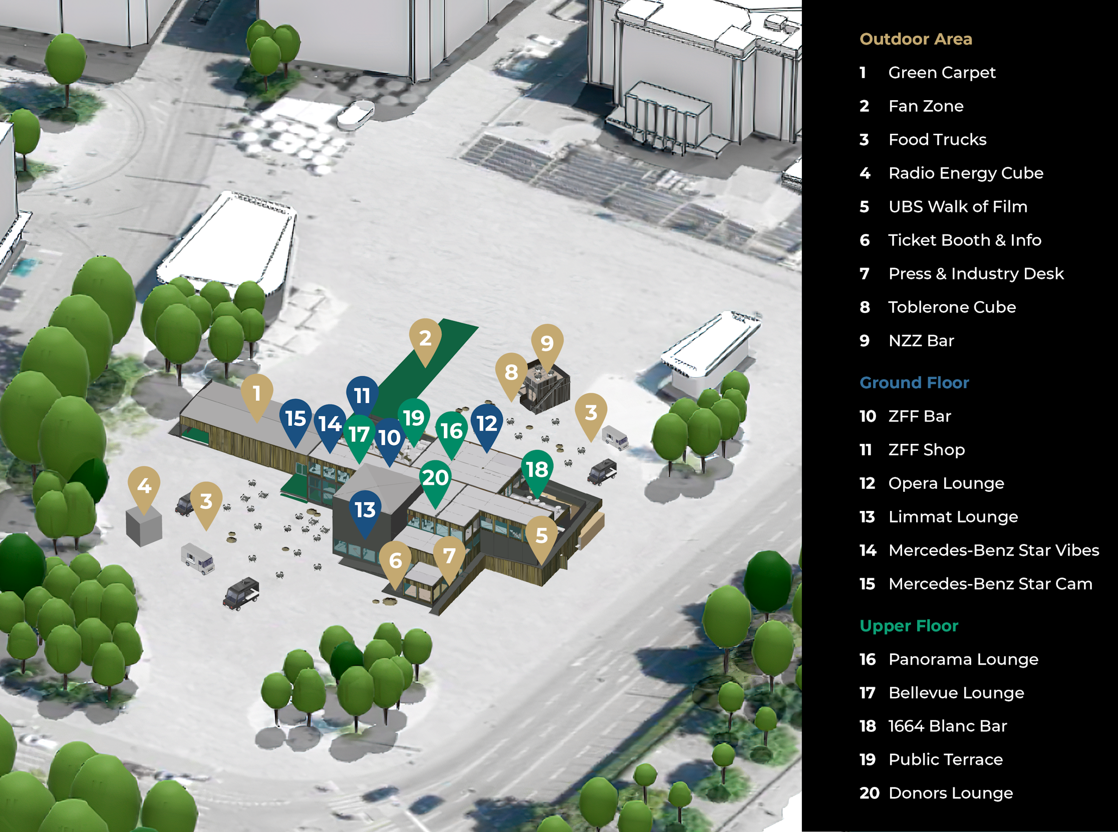 Sechseläutenplatz during ZFF