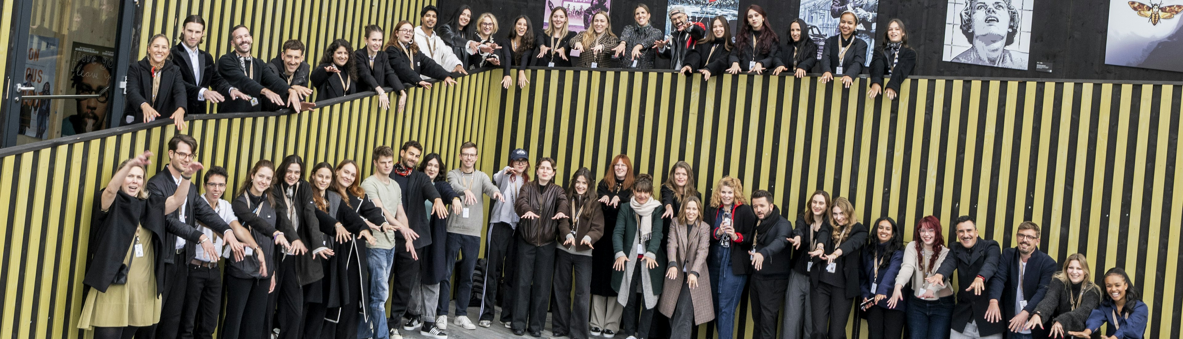 ZFF Team Team in front of Festival Centre