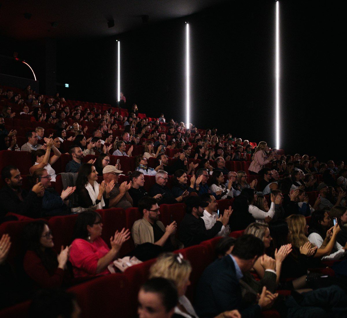 Publikum am applaudieren