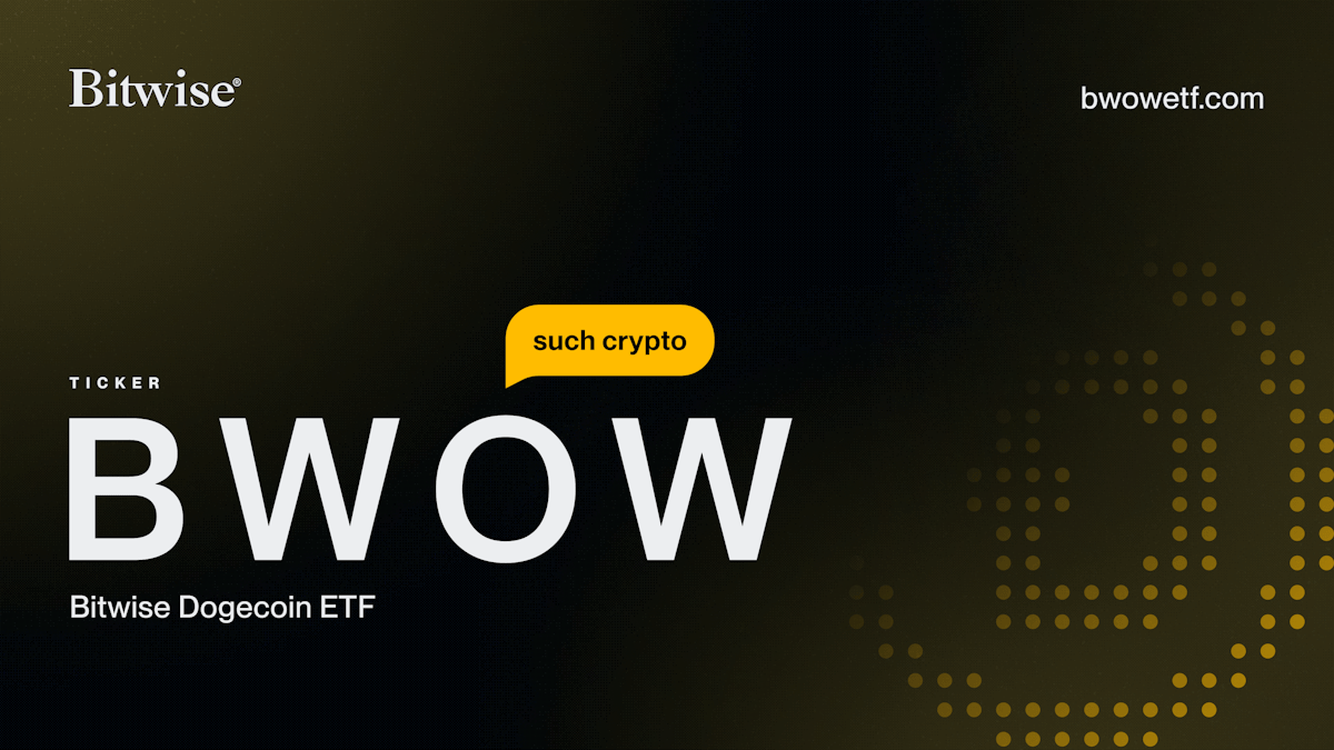 BWOW ETF - Bitwise Dogecoin ETF