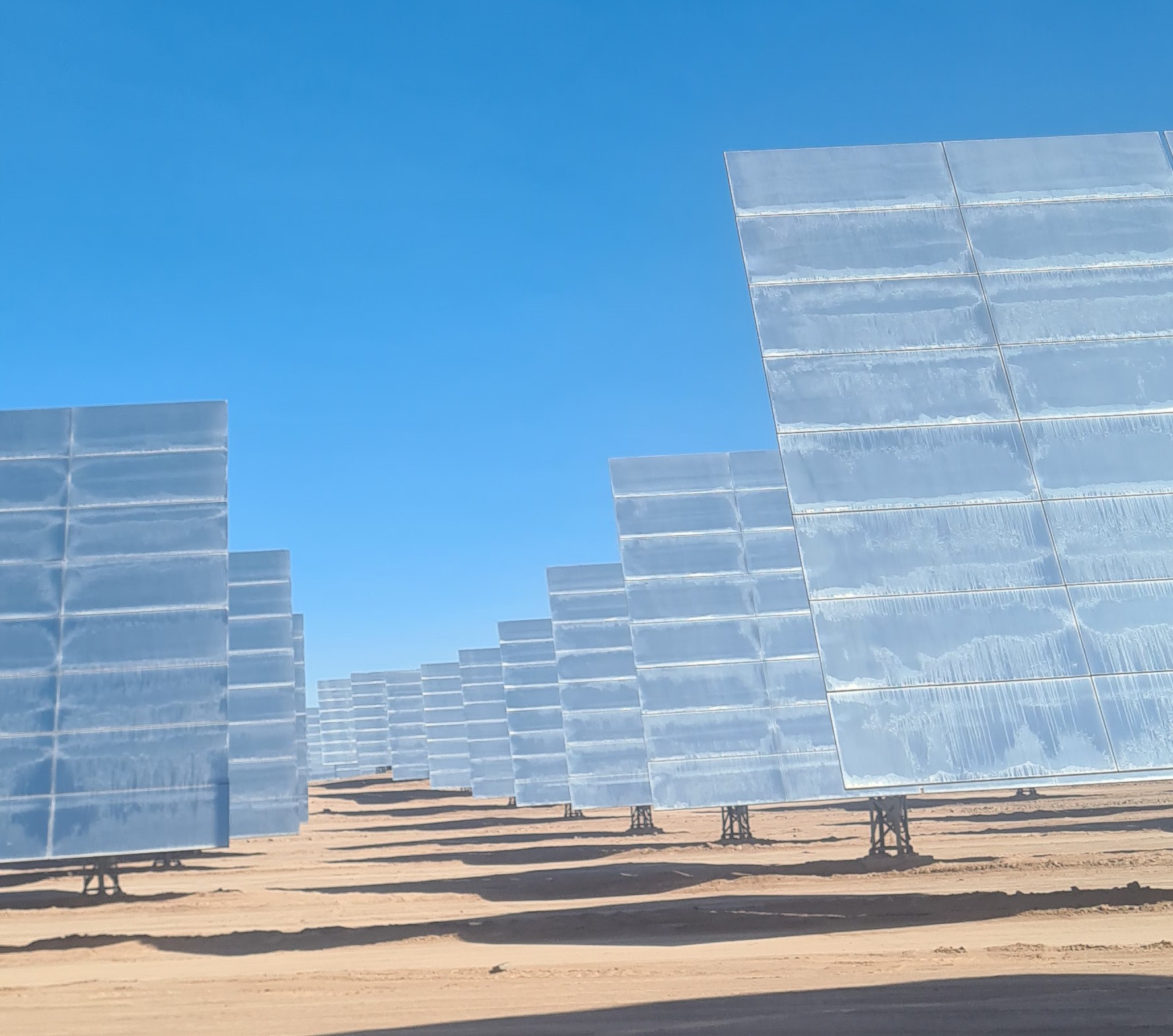 Photo from the Creo Dominador CSP, Chile