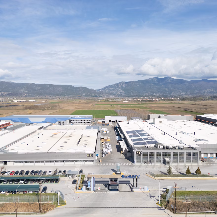 Sunlight Group Industrial Complex Entrance - Xanthi