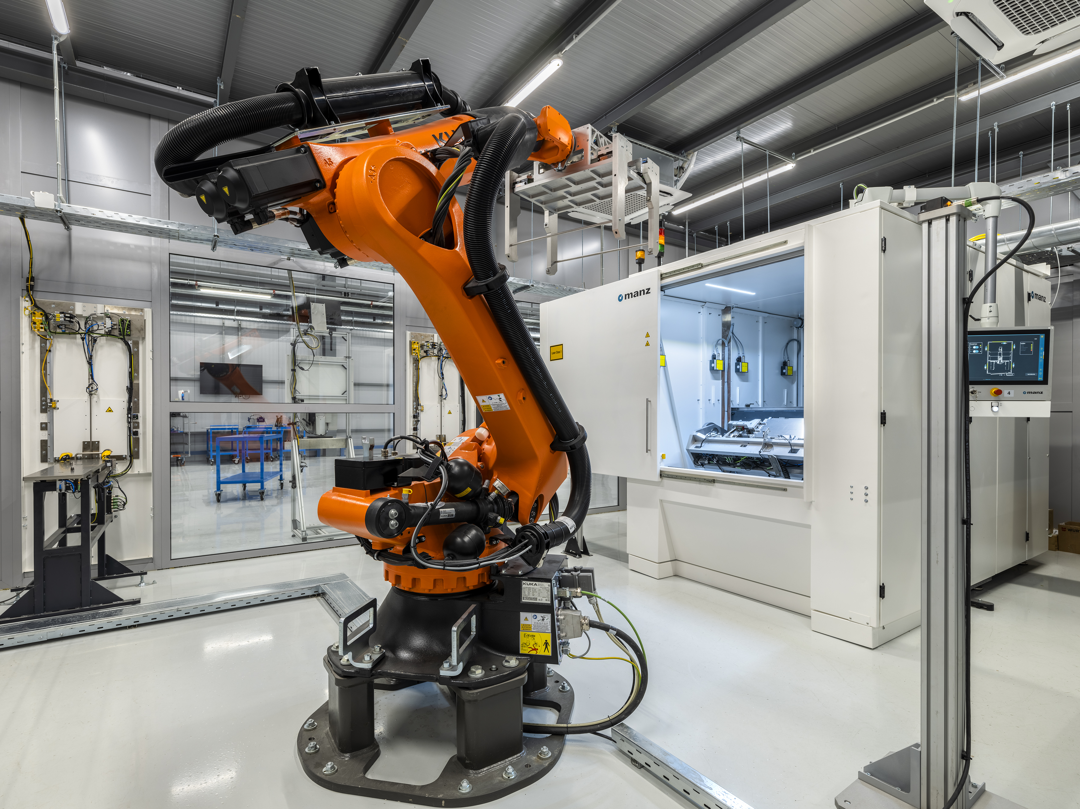 Automatic Laser Welding - Lithium Assembly