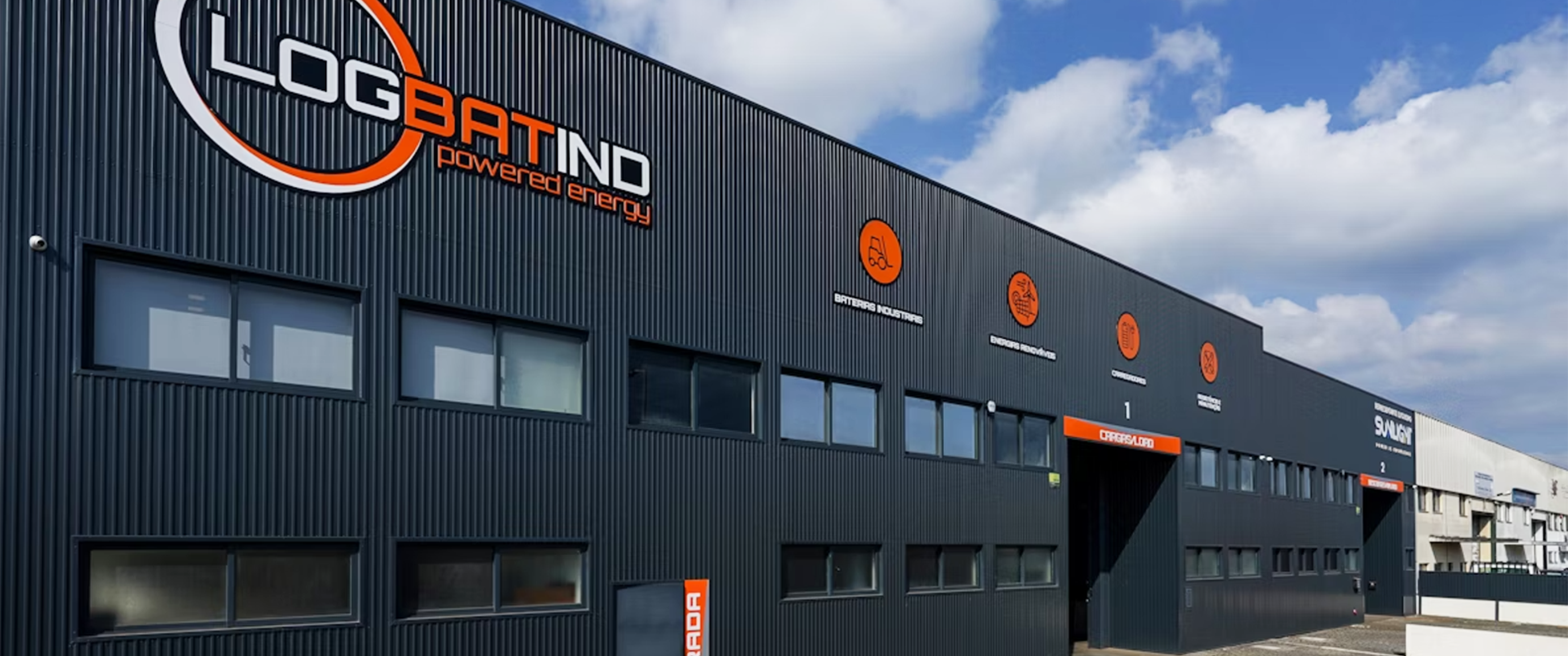 Logbatind Baterias Industriais Building Outside