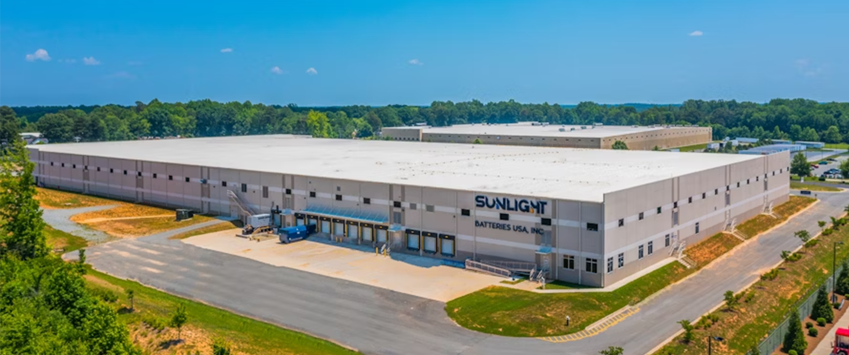 Sunlight manufacturing facility building exterior