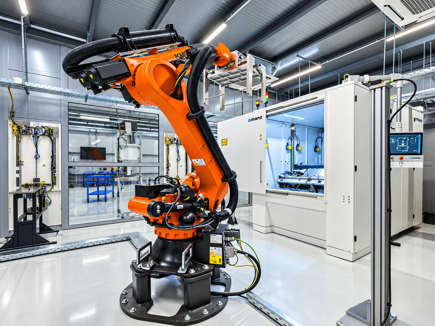Automatic Laser Welding - Lithium Assembly