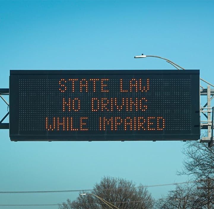 freeway sign that says
