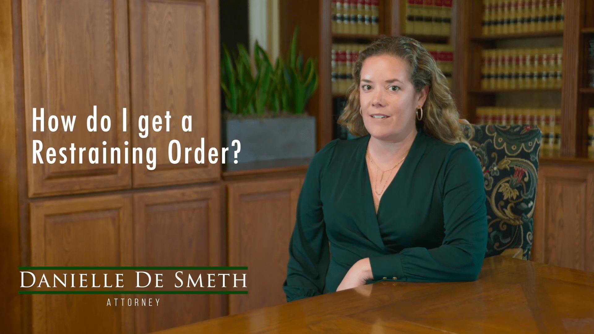 How Do I Get a Restraining Order? video