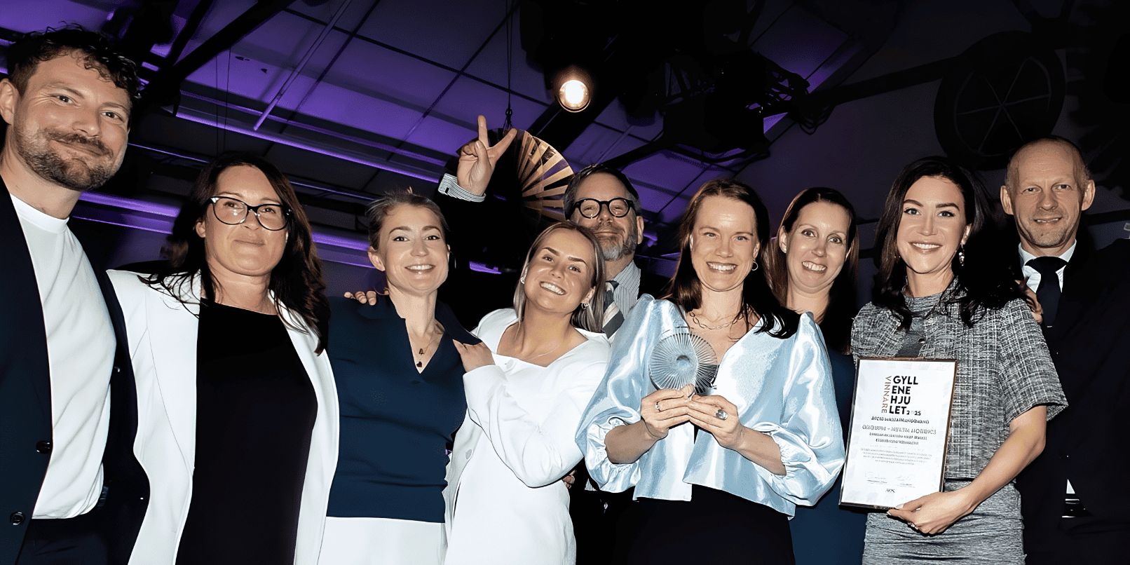 NextM wins a "Golden Wheel" at the Gyllene Hjulet gala 2025