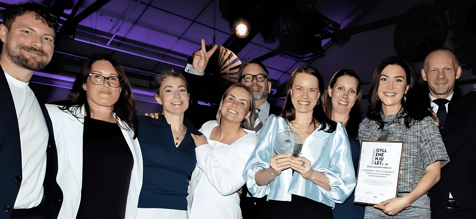 NextM wins a "Golden Wheel" at the Gyllene Hjulet gala 2025