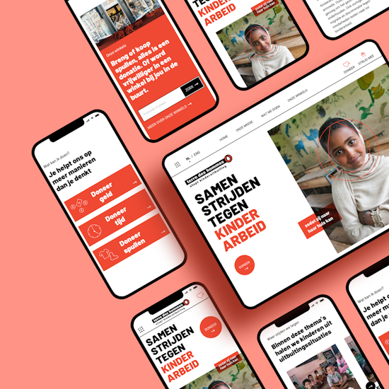 Schermen van de website terredeshommes.nl