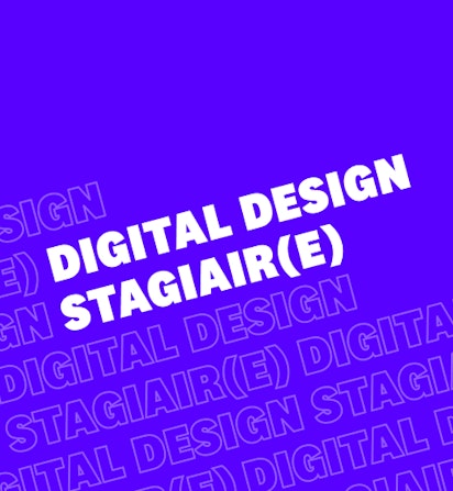 visual met tekst digital design stagiair(e)