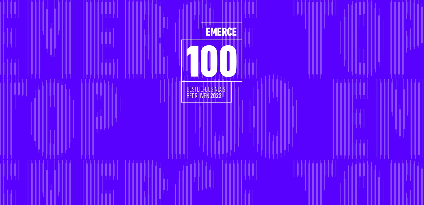 Emerce100 badge voor 2022