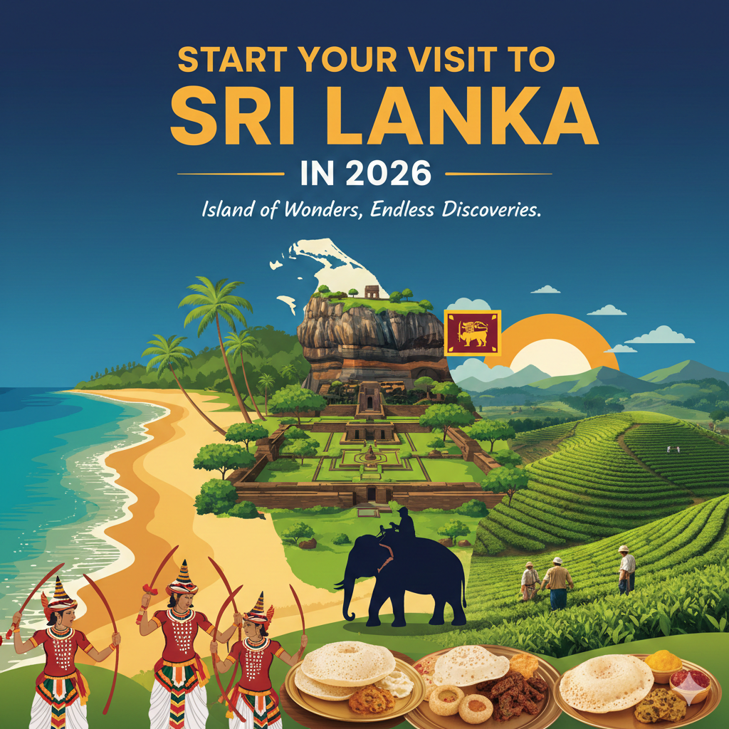 Start Your Visit to Sri Lanka in 2026