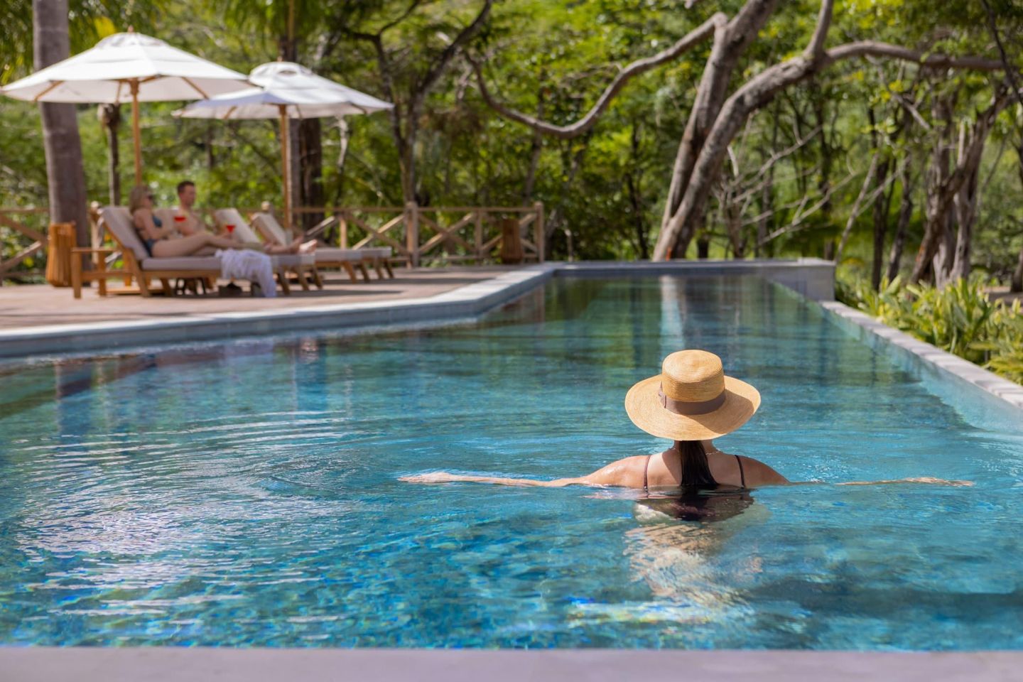 Spend your days drifting from pool-to-pool.