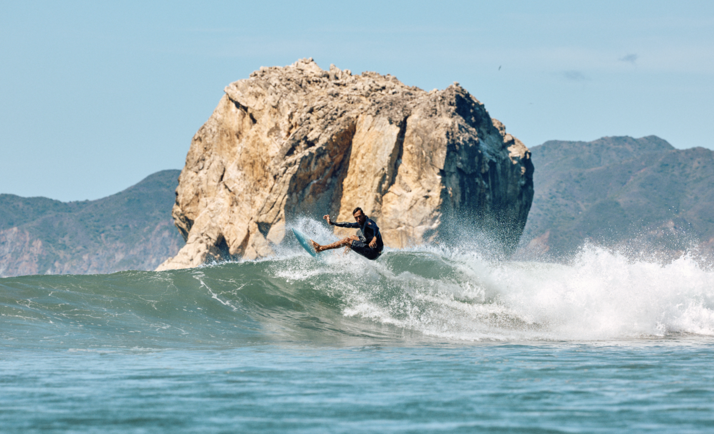 Catching Costa Rica's finest waves.