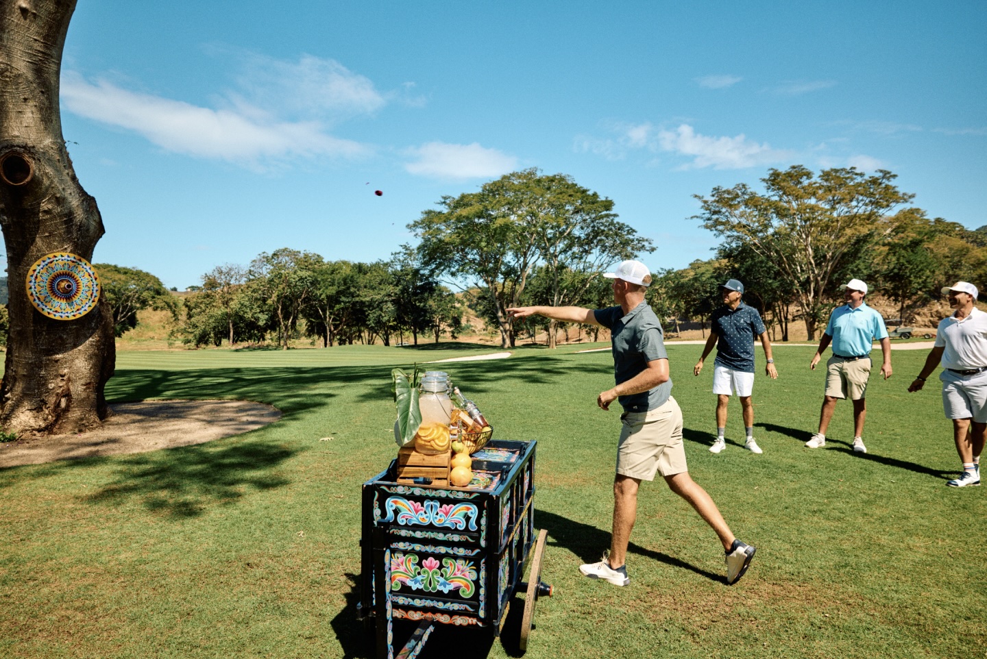 Take an ice shot mid-round of delicious Casamigos.