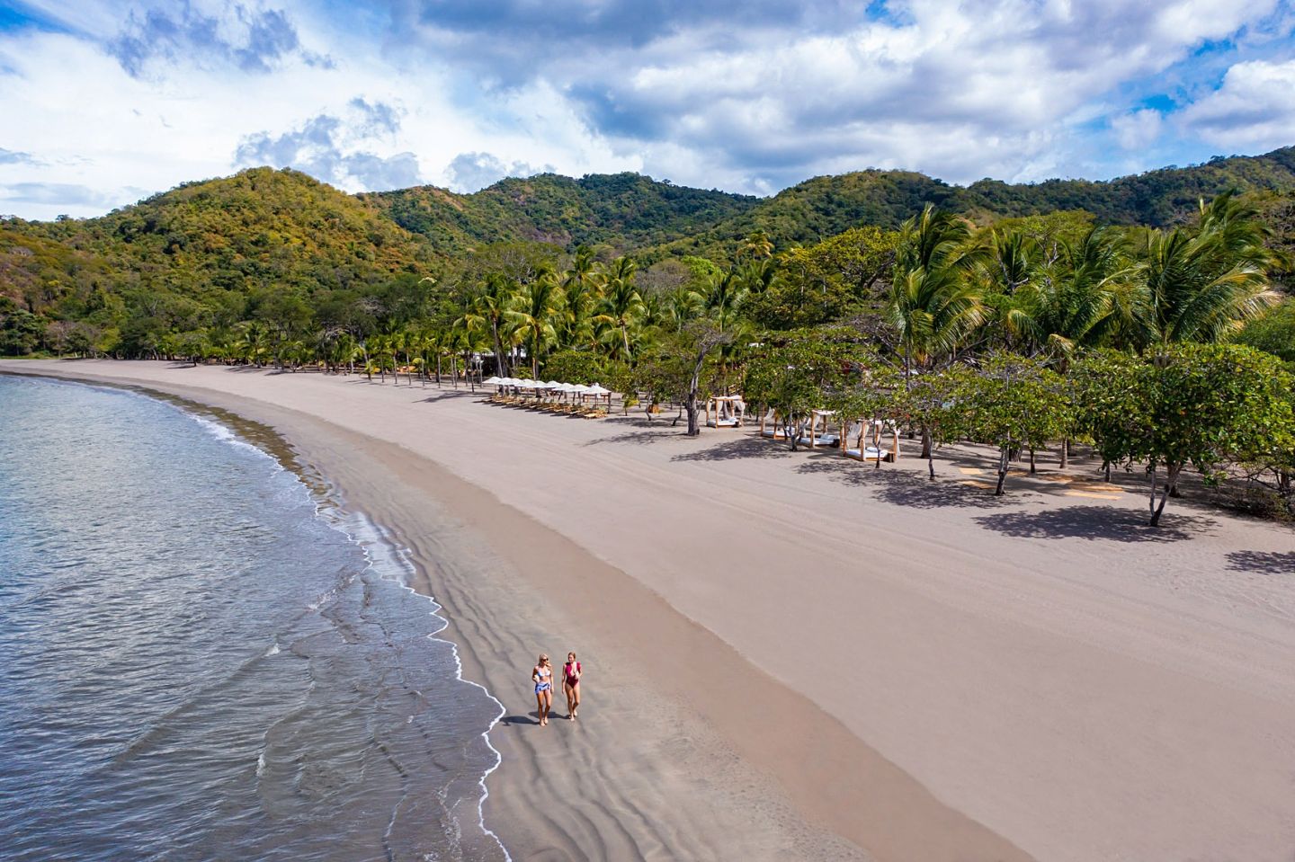 Enjoy early morning walks along the beach at your own pace.