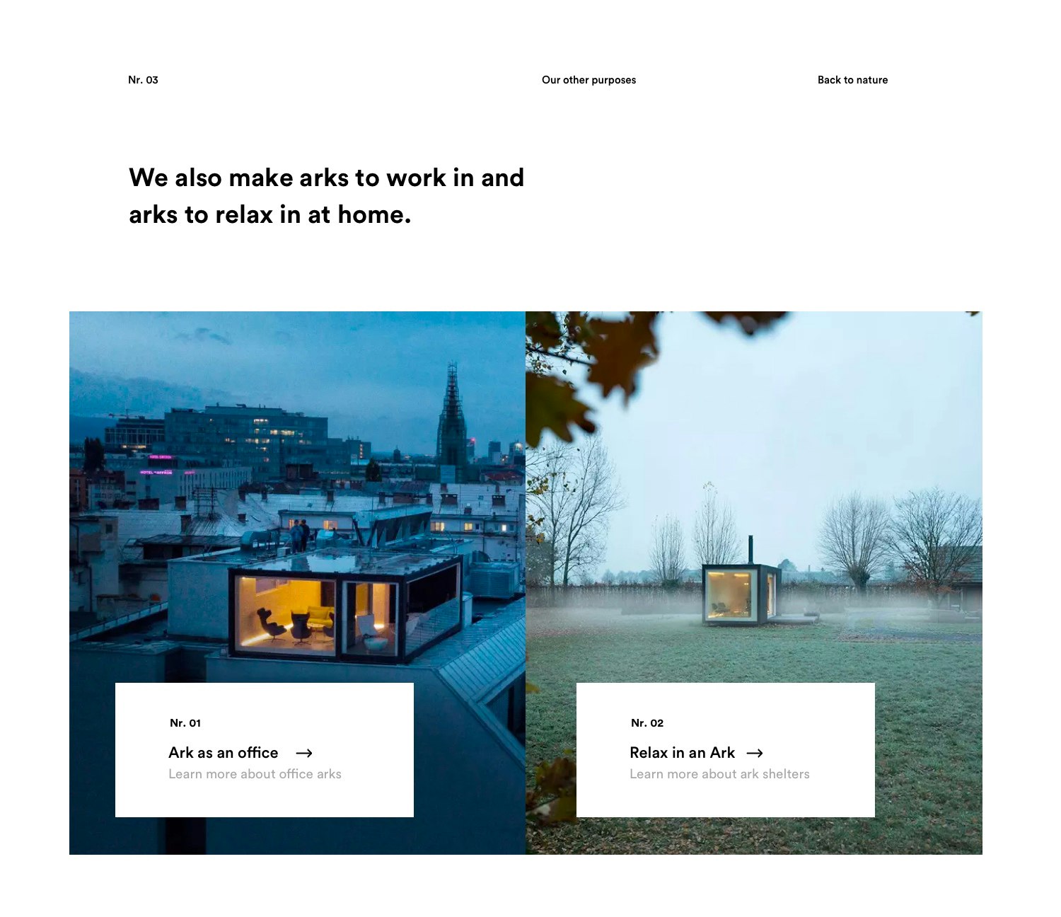 Arkshelter