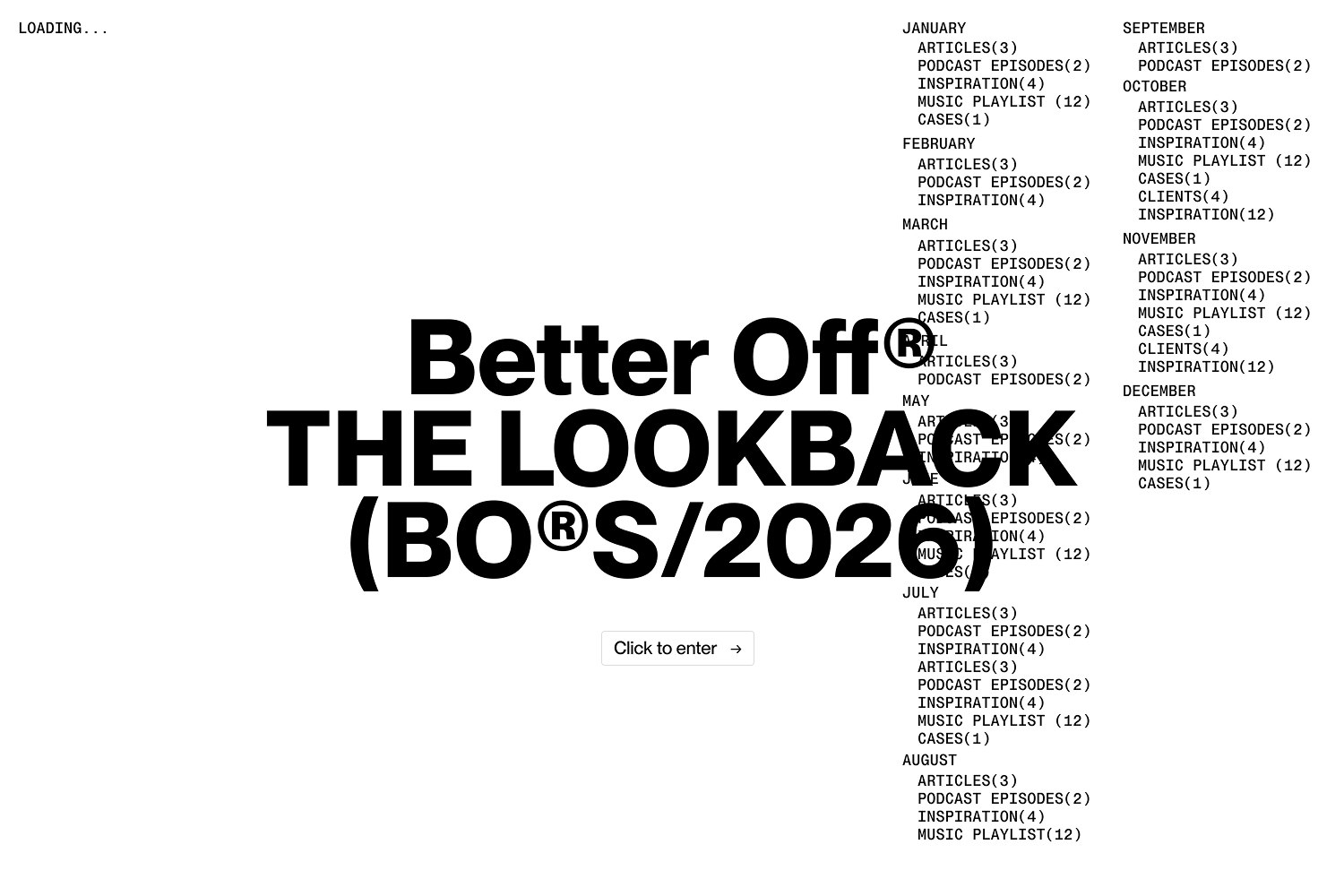 The Lookback