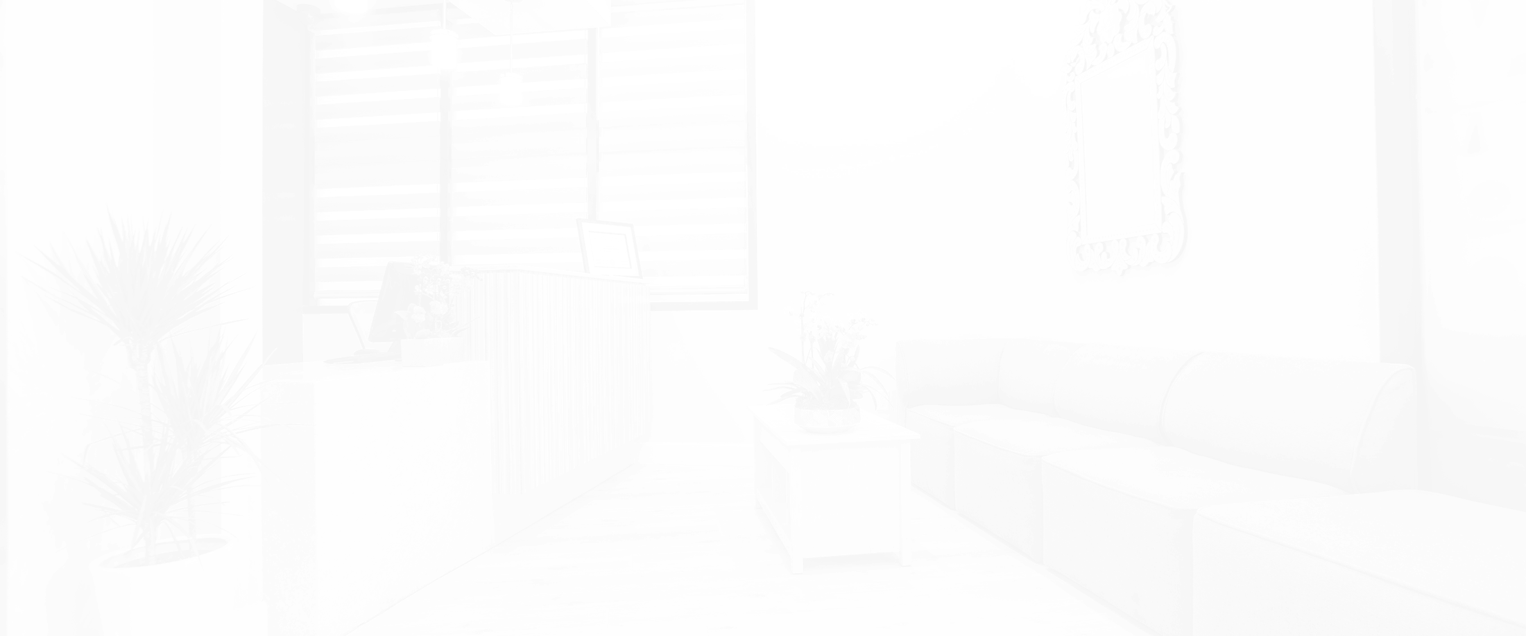 Faded, blue tinted picture of the office at Cara Plastic Surgery