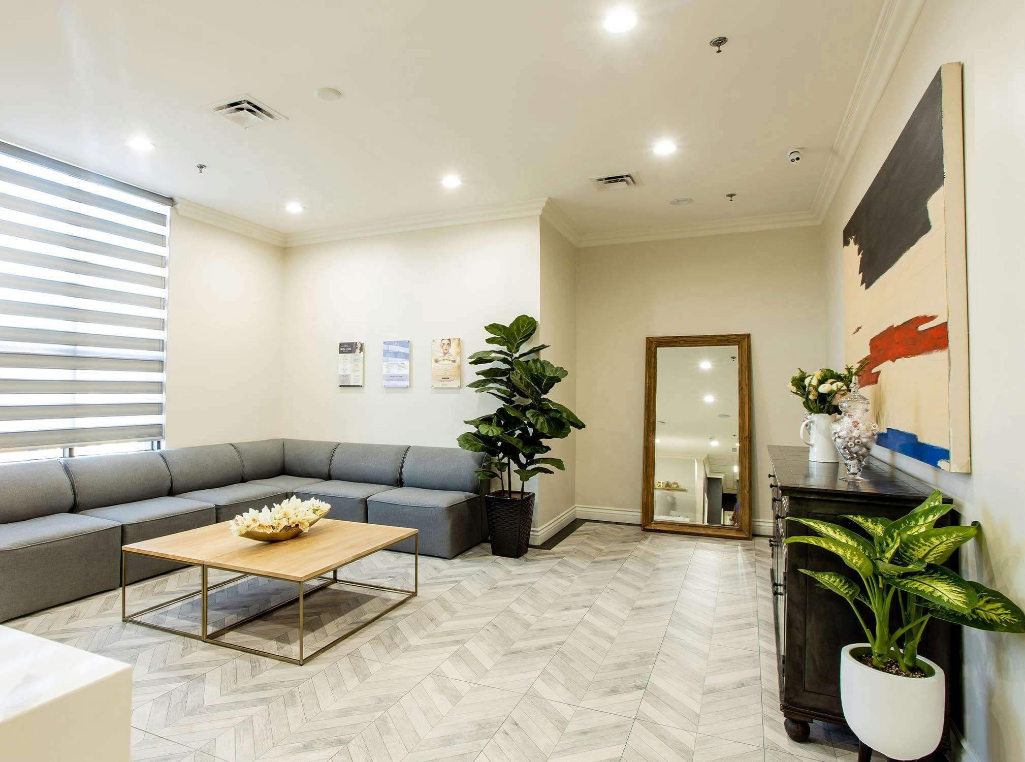 Waiting room area