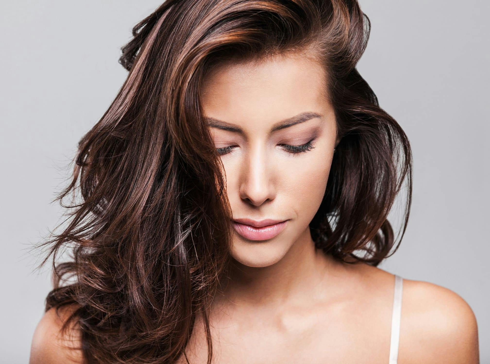 Woman looking down