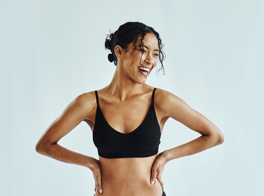 Woman with her hands on her hips