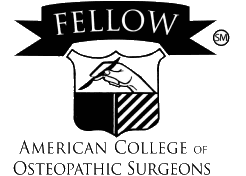Fellow - American College of Osteopathic Surgeons logo