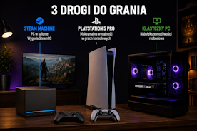 Komputer, PS5 Pro czy może Steam Machine? Co warto wybrać w 2026 roku.