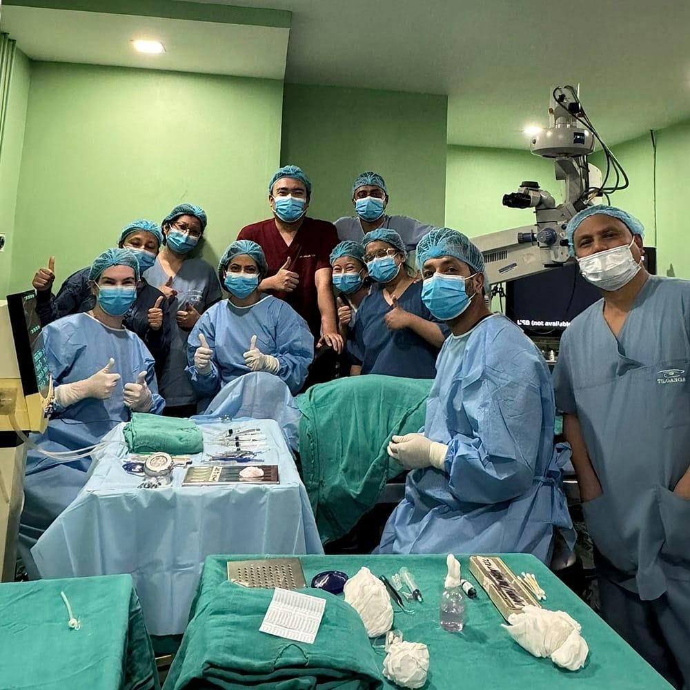 doctors posing for photo