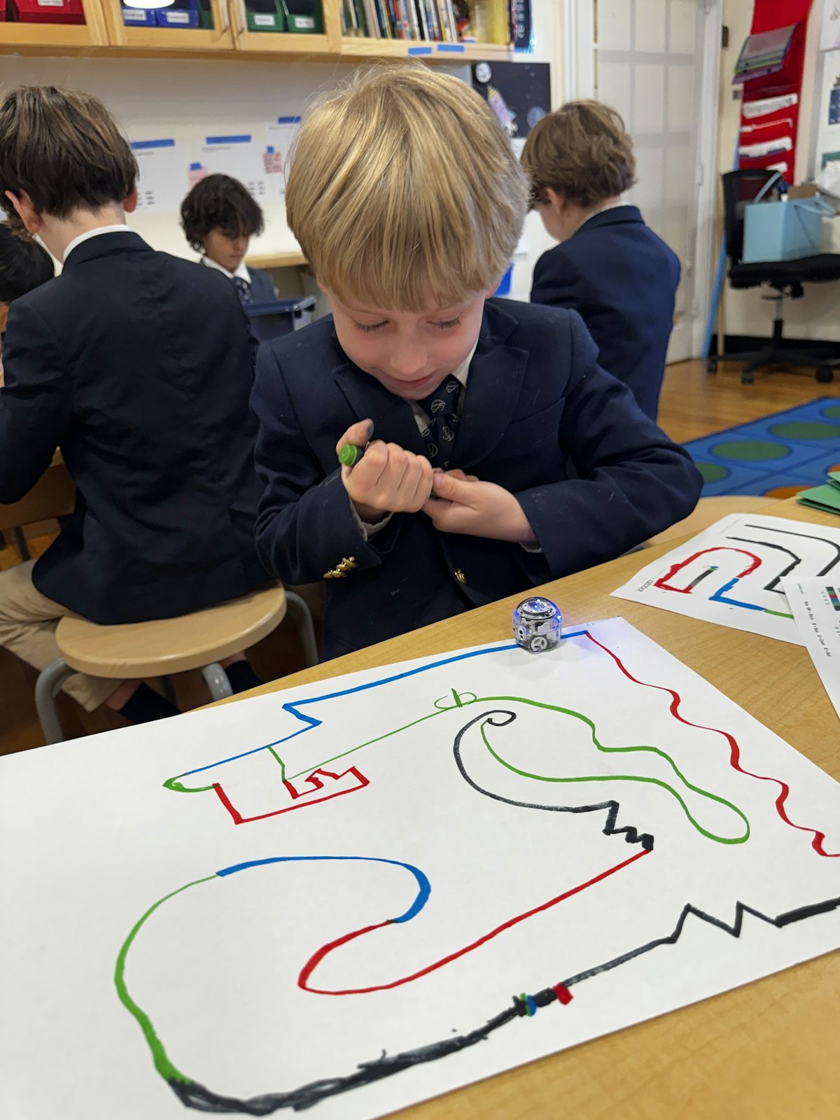 Computational Thinking and Foundational Coding in First Grade