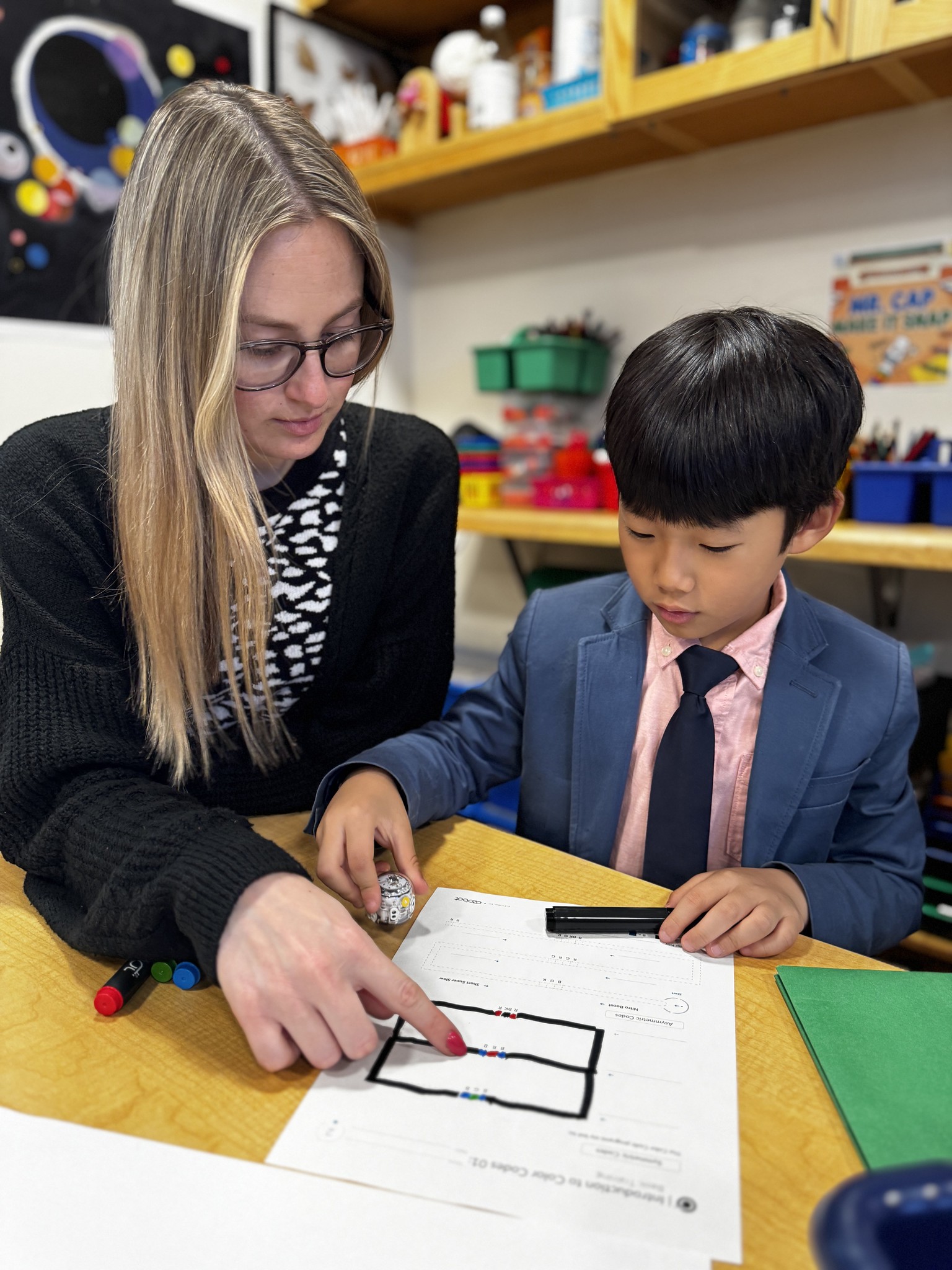 Computational Thinking and Foundational Coding in First Grade